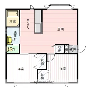 ROMEO【2階】の間取り