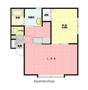 ノースフィールド【2階】の間取り