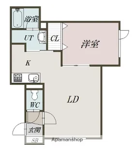 HINATA HOUSE【2階】の間取り