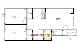 トーワ東7条 A棟【1階】の間取り