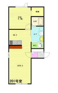 ミント【2階】の間取り