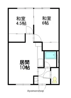 ノエル神楽【2階】の間取り