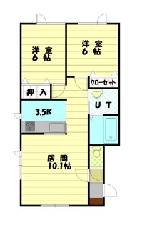 プレール【1階】の間取り