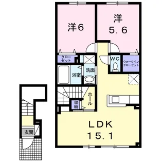 プリマベーラ【2階】の間取り