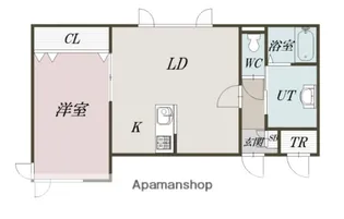 REⅡ【2階】の間取り