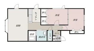 ALLES【1階】の間取り