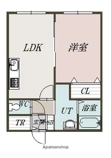 Benefit【1階】の間取り