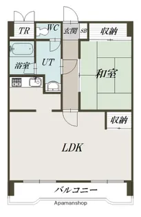 ダイアナ常盤ヒルズ【3階】の間取り