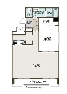 ダイアナ常盤ヒルズ【9階】の間取り