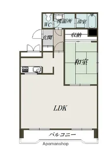 ダイアナ常盤ヒルズ【4階】の間取り