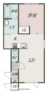LINO【1階】の間取り