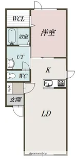FIT211【105号室】の間取り