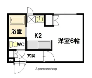 ピュアライフ緑が丘【2階】の間取り