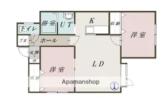 3PEACE【2階】の間取り
