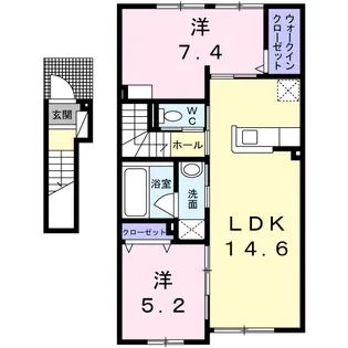 ルーマ グランツ【2階】の間取り