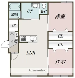 ArceⅠ【1階】の間取り