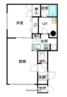 曙プレジデントⅡ【206号室】の間取り