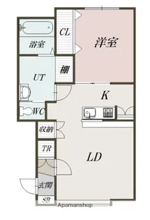アルト37【102号室】の間取り