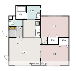 B−HOUSE【1階】の間取り