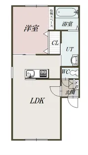 ブルーム7【101号室】の間取り