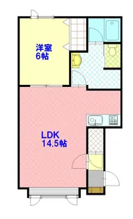 プレシャスC棟【2階】の間取り