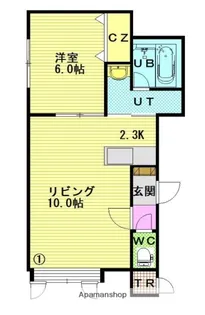 カルミナB【1階】の間取り