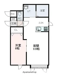 セドナⅡ【1階】の間取り