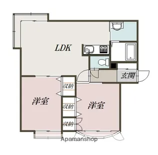 アスティ12【1階】の間取り