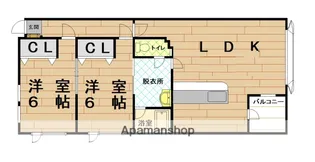 フローレンス【2階】の間取り