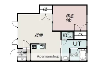 ゴリラ【1階】の間取り