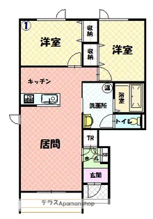 ALBIOⅡ【101号室】の間取り