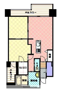 緑町ヒルズ【501号室】の間取り