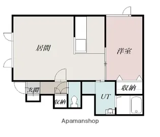 OCTA【1階】の間取り