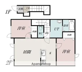 OCTA【202号室】の間取り