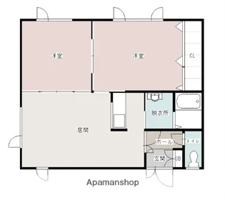 さくらMSⅠ【2階】の間取り