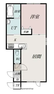 ルラーシェ永山【205号室】の間取り