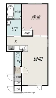 ルラーシェ永山【2階】の間取り