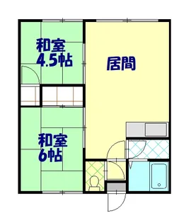 神楽コーポ島崎B棟【1階】の間取り