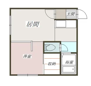 コットンハウス7【1階】の間取り