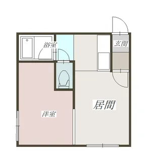 コットンハウス7【1階】の間取り