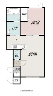 ARTESANO5・3【105号室】の間取り