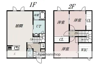 ハルニレⅠ【1階】の間取り