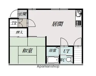 フェリーチェ【1階】の間取り