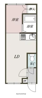 セラーノ【1階】の間取り