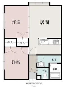 CREDIA【2階】の間取り