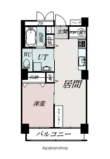 チヨダセントラルタウン【5階】の間取り