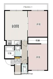 新都ハイツレジェ【3階】の間取り
