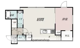 NORFINO NISHIASA【1階】の間取り