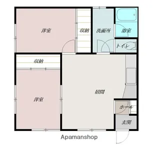 ステラハウス【1階】の間取り