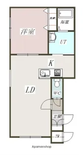 ノリータ カムイ【201号室】の間取り